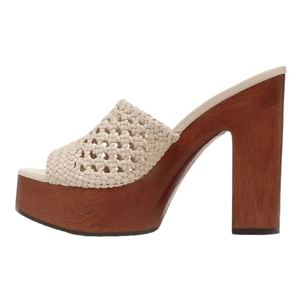 Veronica Beard Guadalupe Platform Sandal Size 10